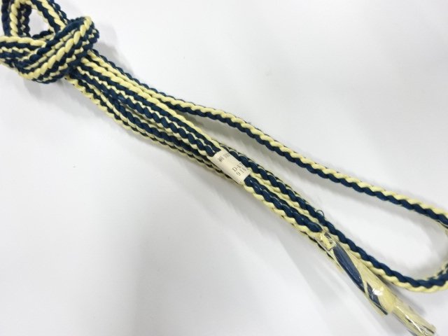 未使用品　正絹　手組帯締め